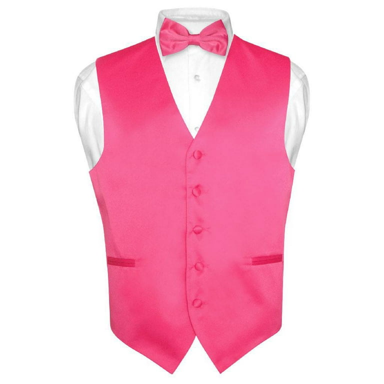 Men's dress vest and bow tie hotsell
