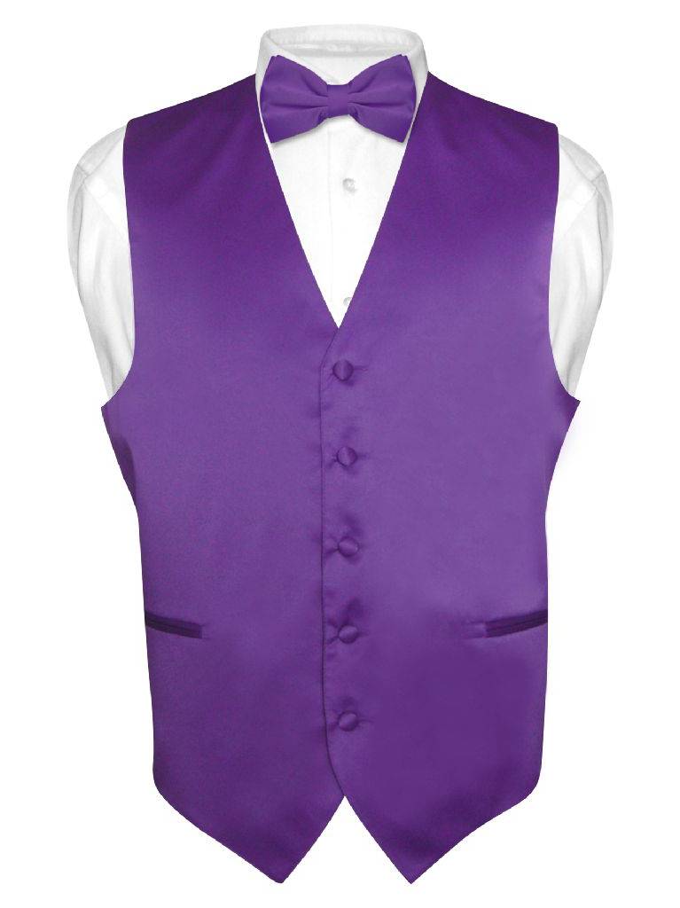 mens purple shirt and tie set