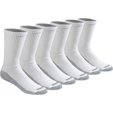 Men's Dri-Tech Moisture Control Crew Socks, 6-Pack