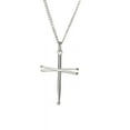 thumbnail image 1 of Men's Drumsticks Cross Necklace -Psalm 101:1 by Shields of Strength, 1 of 4