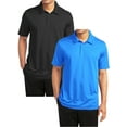 thumbnail image 1 of Men's Dry Slim Fit Moisture-Wicking Polo Shirt (2-Pack), 1 of 5
