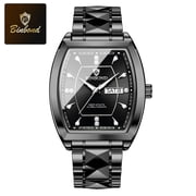 Mens Dual Date Trendy Casual Luminous Quartz Watch