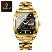 Mens Dual Date Trendy Casual Luminous Quartz Watch
