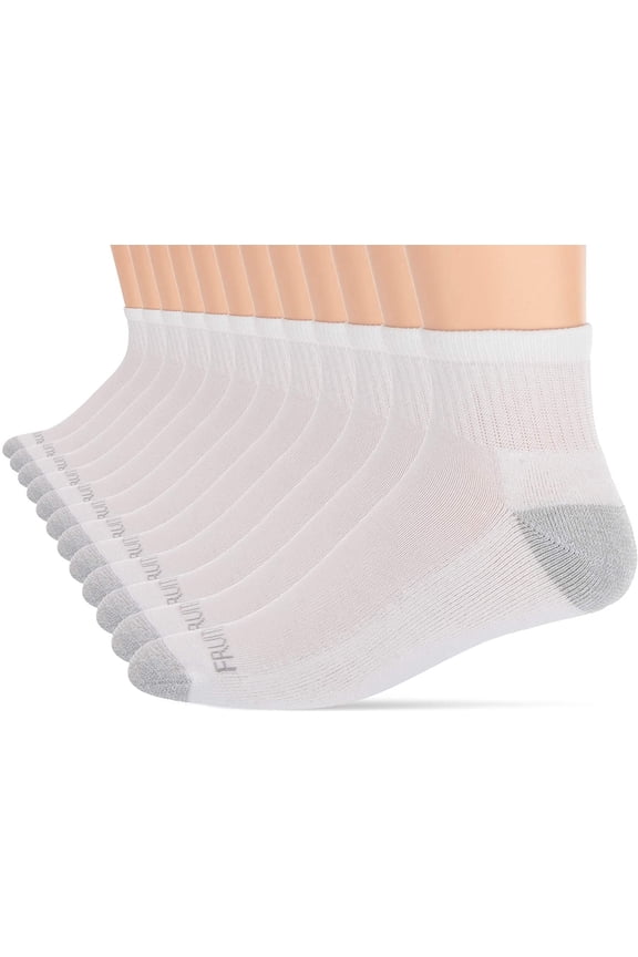 Men's Dual Defense Ankle Socks 12 Pairs