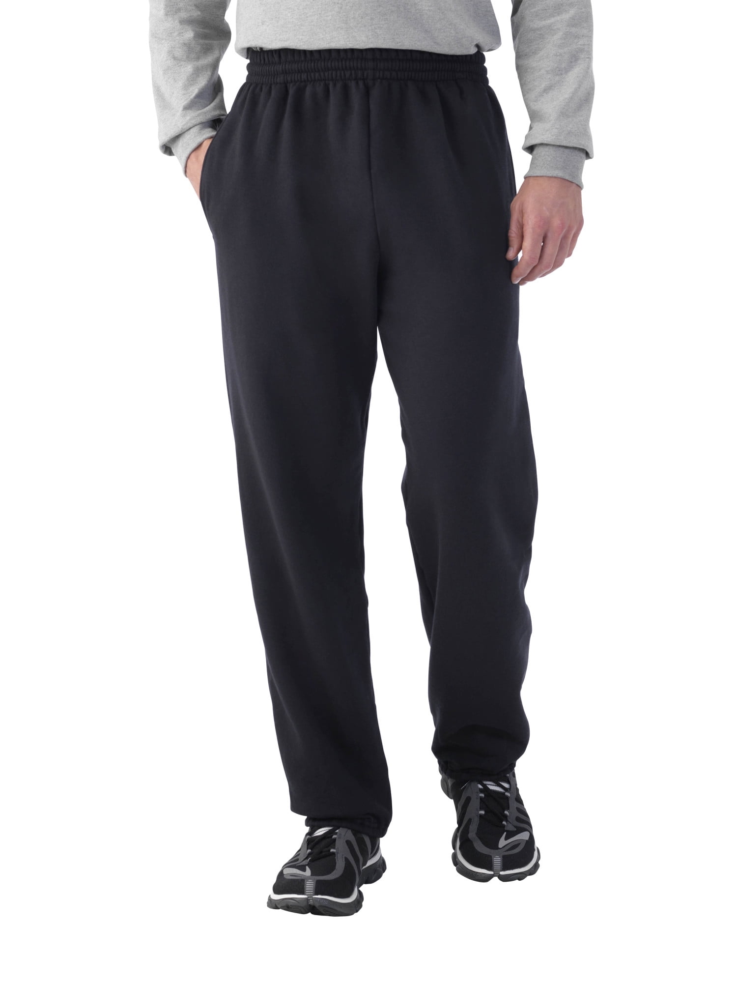 ukrudtsplante ide Slip sko Men's Dual Defense Elastic Bottom Sweatpants - Walmart.com