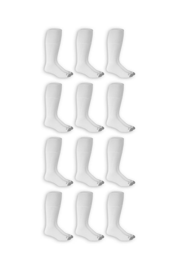 Men's Dual Defense Tube Socks 12 Pairs