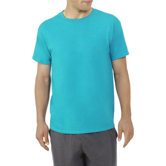 Men's Dual Defense UPF Crew T Shirt, Available up to sizes 4X