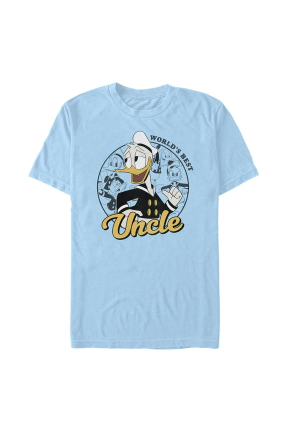 Men's DuckTales Donald World's Best Uncle  Graphic T-Shirt