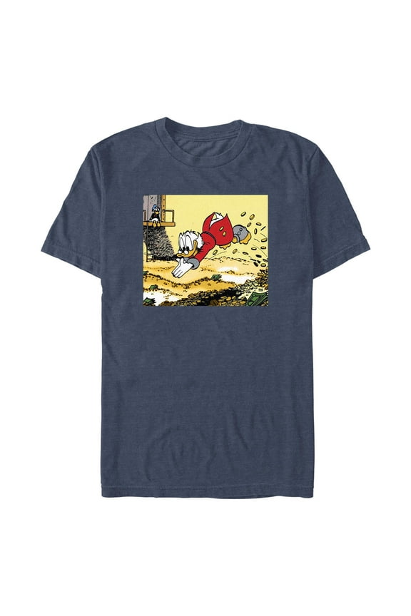 Men's DuckTales Scrooge McDuck Money Pool Graphic T-Shirt