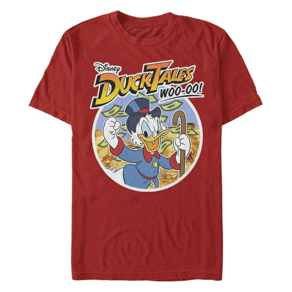 Men's DuckTales Scrooge McDuck Woo  Graphic T-Shirt