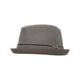 thumbnail image 1 of Men's Duke Classic Fedora Hat w/ Striped Brim Size (L/XL) NEW, 1 of 1