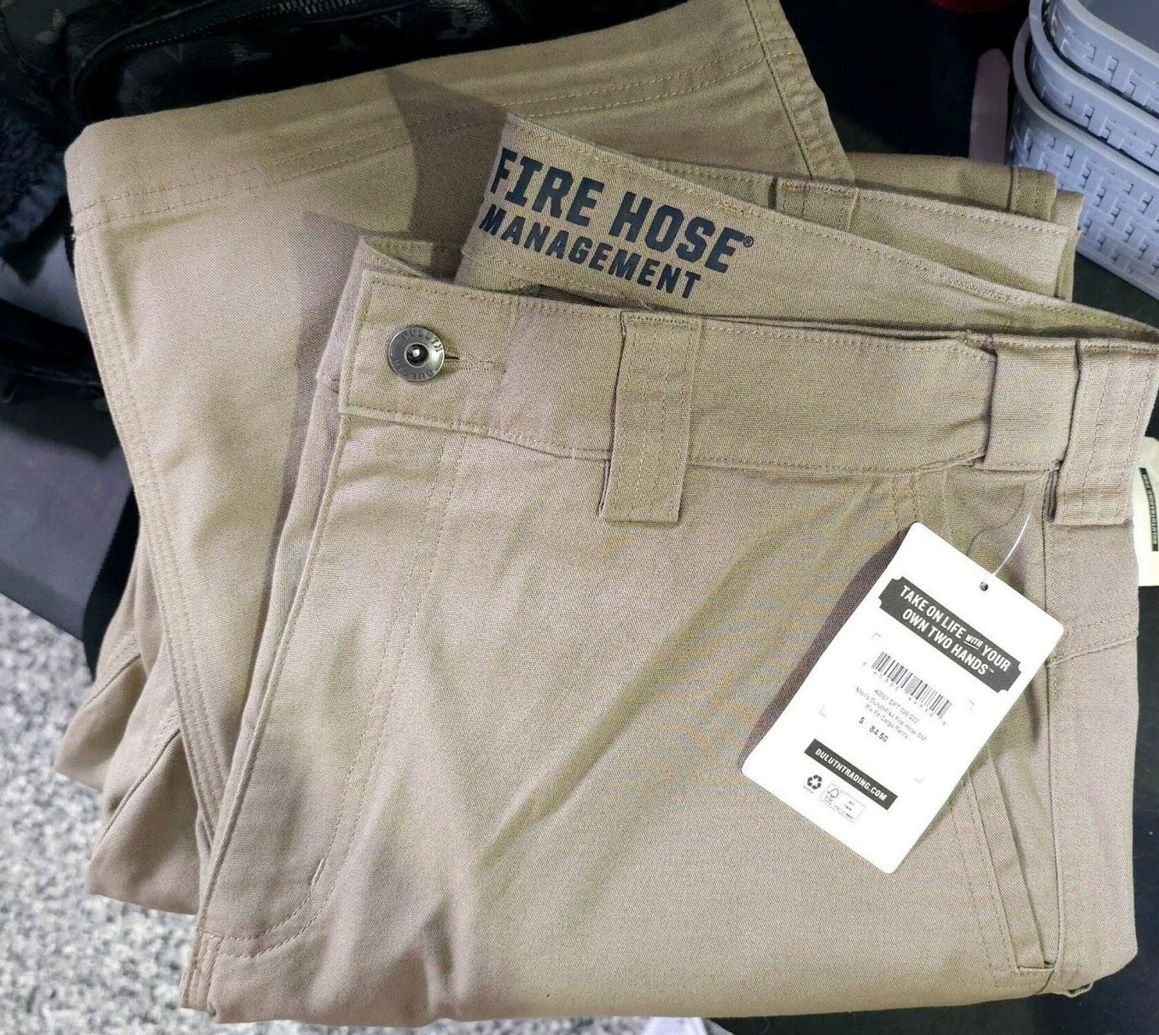men's duluthflex fire hose cargo work pants