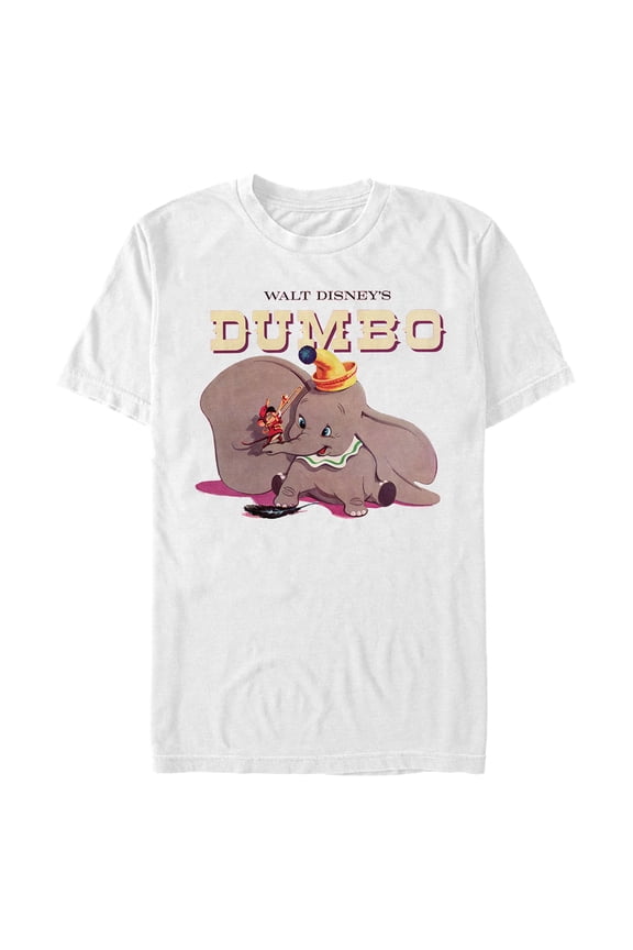Men's Dumbo Circus Act Graphic Tee White 2X Large