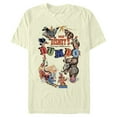 thumbnail image 1 of Men's Dumbo Classic Theatrical Poster Graphic Tee Beige Medium, 1 of 4