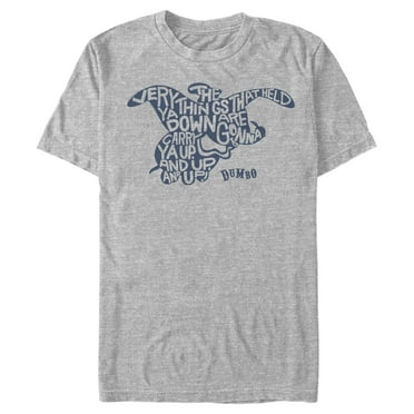 Men's Dumbo Up and Up  Graphic Tee Athletic Heather 2X Large
