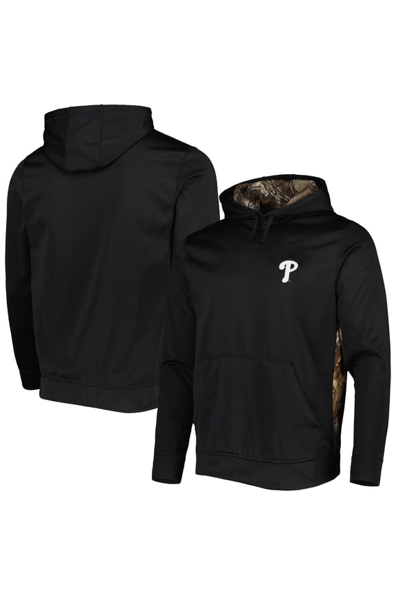 Men's Dunbrooke Black/Camo Philadelphia Phillies Ranger Pullover Hoodie