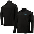 thumbnail image 1 of Men's Dunbrooke Black Carolina Panthers Big & Tall Sonoma Softshell Full-Zip Jacket, 1 of 4