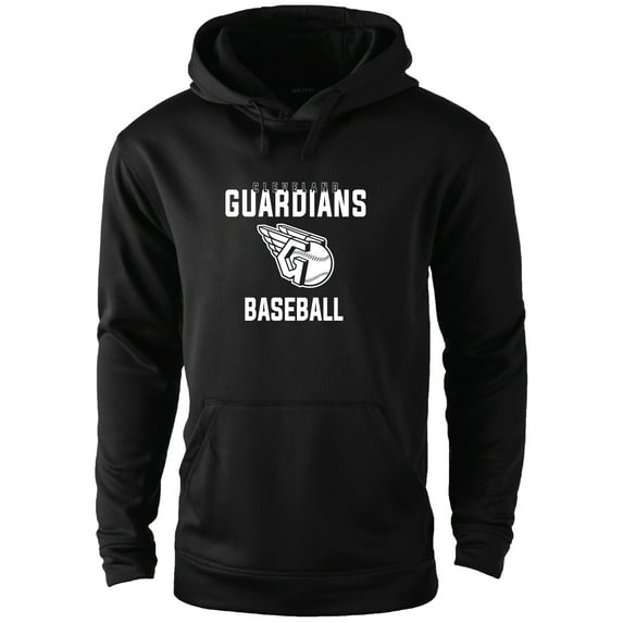 Men's Dunbrooke Black Cleveland Guardians Champion Pullover Hoodie