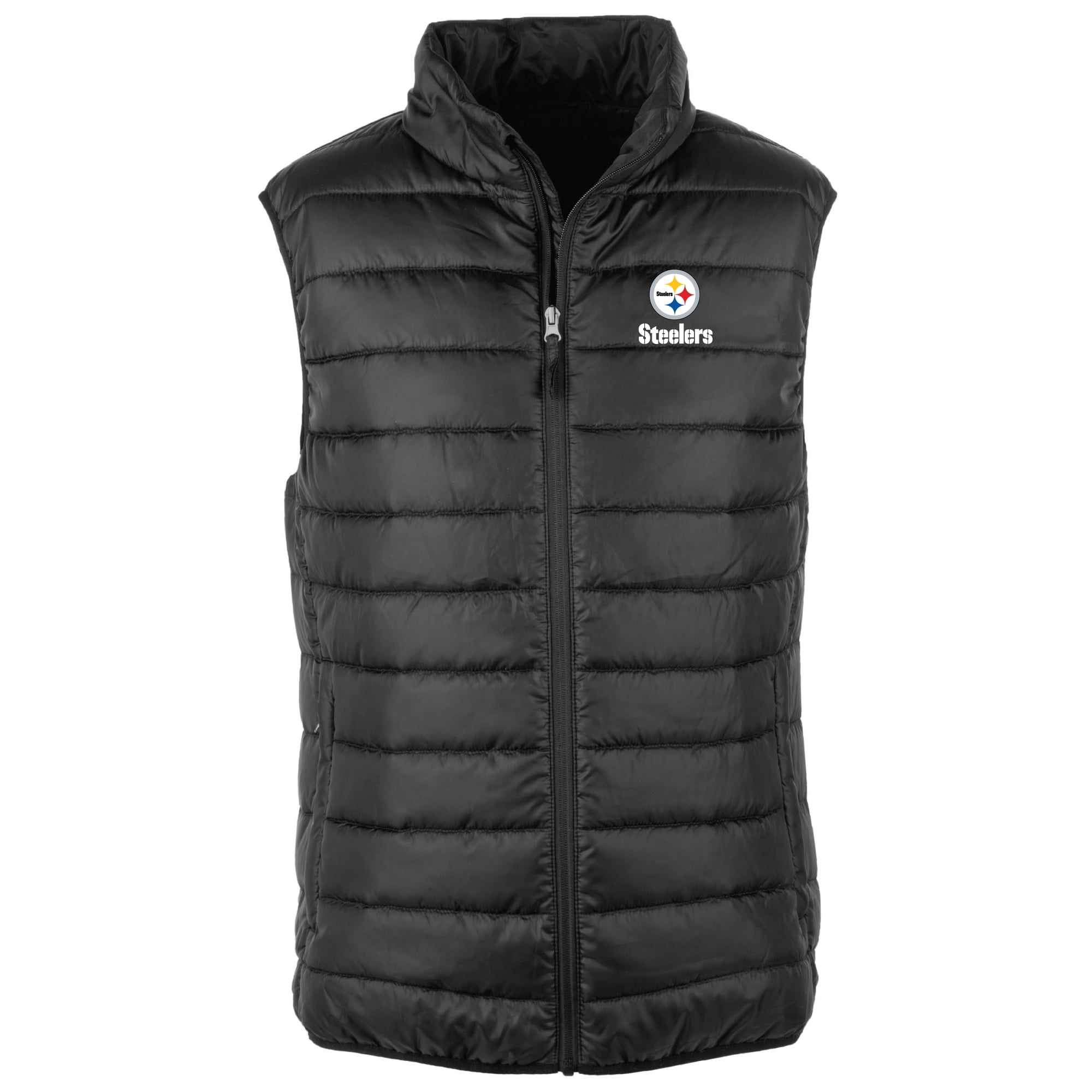 Men's Dunbrooke Black Pittsburgh Steelers Alberta Full-Zip Puffer