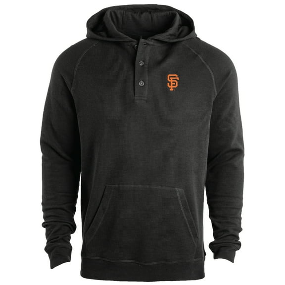Men's-Dunbrooke  Black San Francisco Giants Montana Raglan Pullover Hoodie