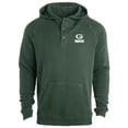 thumbnail image 1 of Men's Dunbrooke Green Green Bay Packers Montana Raglan Thermal Hoodie, 1 of 1