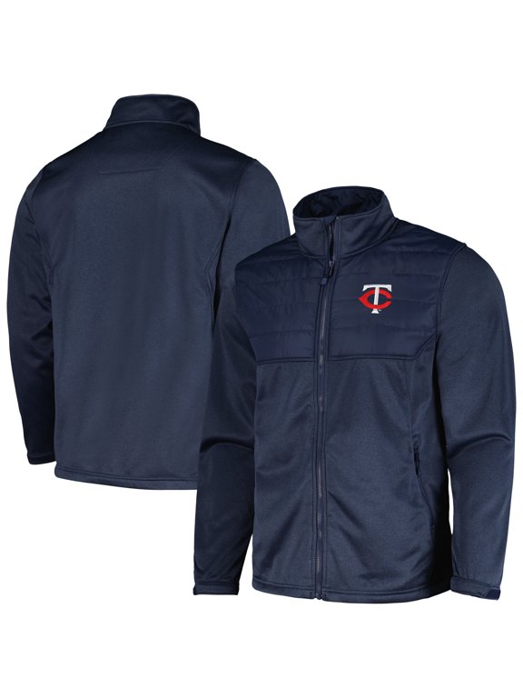 Men's Dunbrooke Heather Navy Minnesota Twins Explorer Full-Zip Jacket