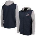 thumbnail image 1 of Men's Dunbrooke Navy/Gray Houston Texans Big & Tall Alpha Full-Zip Hoodie Jacket, 1 of 4