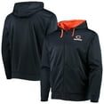 thumbnail image 1 of Men's Dunbrooke Navy/Orange Chicago Bears Apprentice Full-Zip Hoodie, 1 of 4