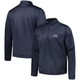 thumbnail image 1 of Men's Dunbrooke Navy Seattle Seahawks All-Star Tech Quarter-Zip Top, 1 of 3