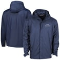 thumbnail image 1 of Men's Dunbrooke Navy Seattle Seahawks Tropic Waterproof Packable Full-Zip Hoodie Jacket, 1 of 3