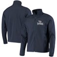 thumbnail image 1 of Men's Dunbrooke Navy Tennessee Titans Sonoma Softshell Full-Zip Jacket, 1 of 4