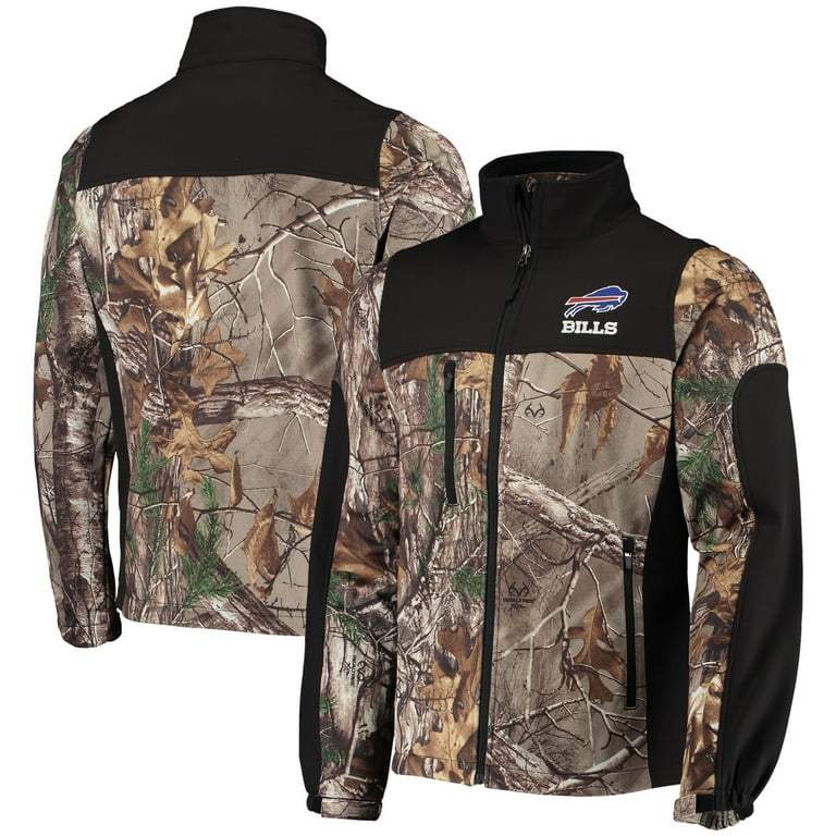 Men's Dunbrooke Realtree Camo/Black Buffalo Bills Circle Hunter Softshell  Full-Zip Jacket - Walmart.com