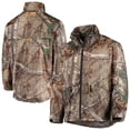thumbnail image 1 of Men's Dunbrooke Realtree Camo New England Patriots Circle Sportsman Waterproof Packable Full-Zip Jacket, 1 of 5