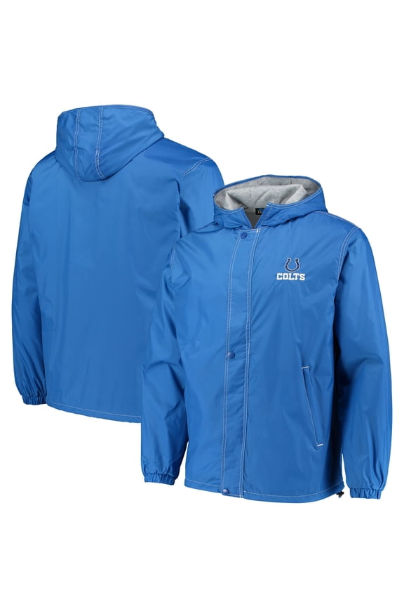 Men's Dunbrooke Royal Indianapolis Colts Logo Legacy Stadium Full-Zip Jacket