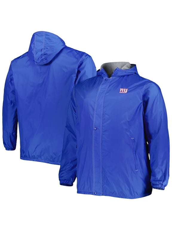 Men's Dunbrooke Royal New York Giants Big & Tall Legacy Stadium Full-Zip Jacket