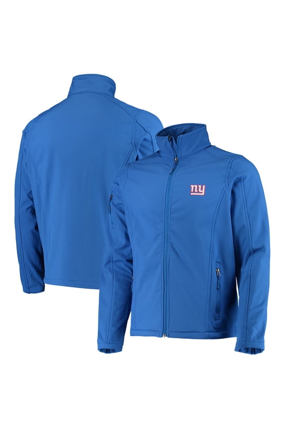 Men's Dunbrooke Royal New York Giants Sonoma Softshell Full-Zip Jacket