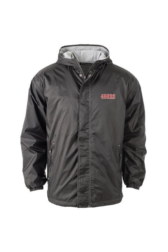 Men's Dunbrooke Black San Francisco 49ers Legacy Stadium Full-Zip Jacket