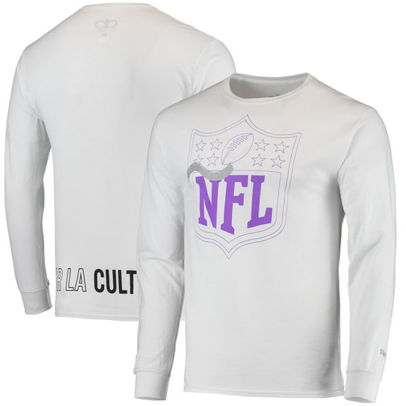 Men's Dunbrooke White -FL Por La Cultura '21 Collection Long Sleeve T-Shirt