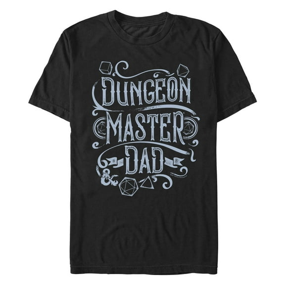 Men's Dungeons & Dragons Master Dad  Graphic T-Shirt