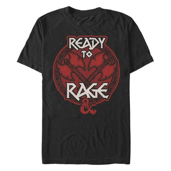 Men's Dungeons & Dragons Ready to Rage  Graphic T-Shirt
