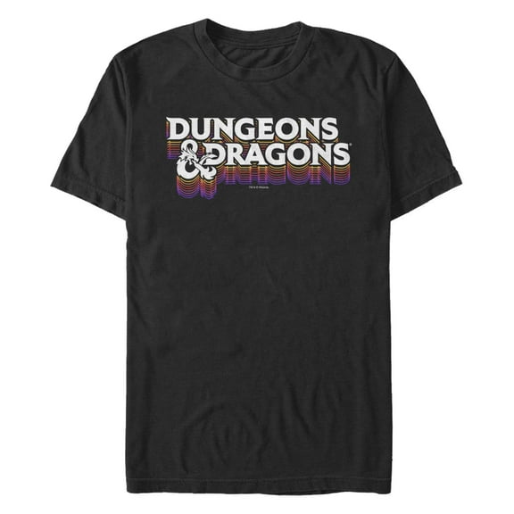 Men's Dungeons & Dragons Retro Logo Graphic T-Shirt