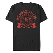 Men's Dungeons & Dragons This Dad Rolls Nat 20's Graphic T-Shirt