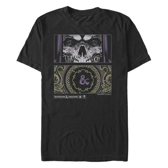 Men's Dungeons & Dragons Undead Lich Panel Graphic T-Shirt
