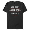 thumbnail image 1 of Men's Dungeons & Dragons What Doesn't Kill You Gives You XP  Graphic Tee Black Small, 1 of 4