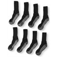 Men's Durable Work Crew Sock, 8Pack