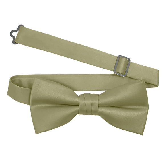 Men’s Dusty Sage Formal Satin Pre-Tied Bow Tie in a Variety of Colors by Spencer J’s Signature Satin Collection