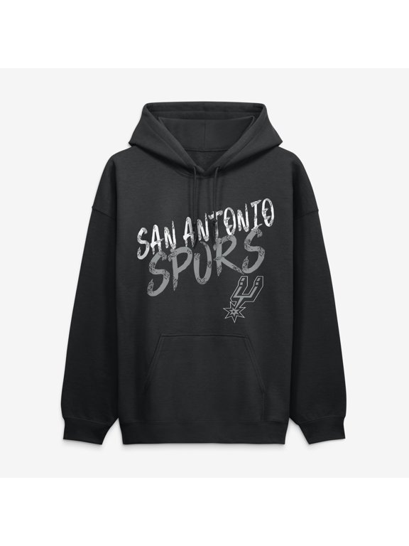 Men's Dylan Harper Black San Antonio Spurs Hustle Name & Number Hoodie
