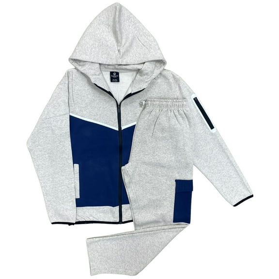 Men’s Dynamic Fleece Sweat suit Heavy Duty Winter Sweat Jacket with Fleece Sweatpants