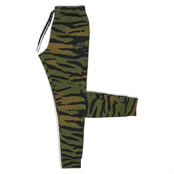 Combat Iron Men's Dynamic Full Length Performance Joggers 2.0 M / Jungle Camo
