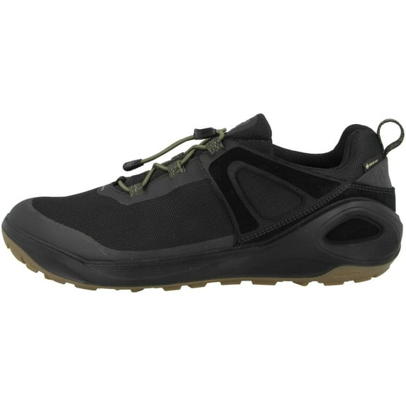 ECCO Men's Biom 2Go Speed Lace Gore-TEX Hiking Shoe, Black/Tarmac/Black Textile, 44 M (10-10.5)